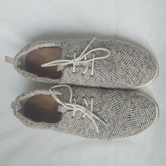 Tom's Women's Del Rey Sneakers 11M - Picture 5 of 7